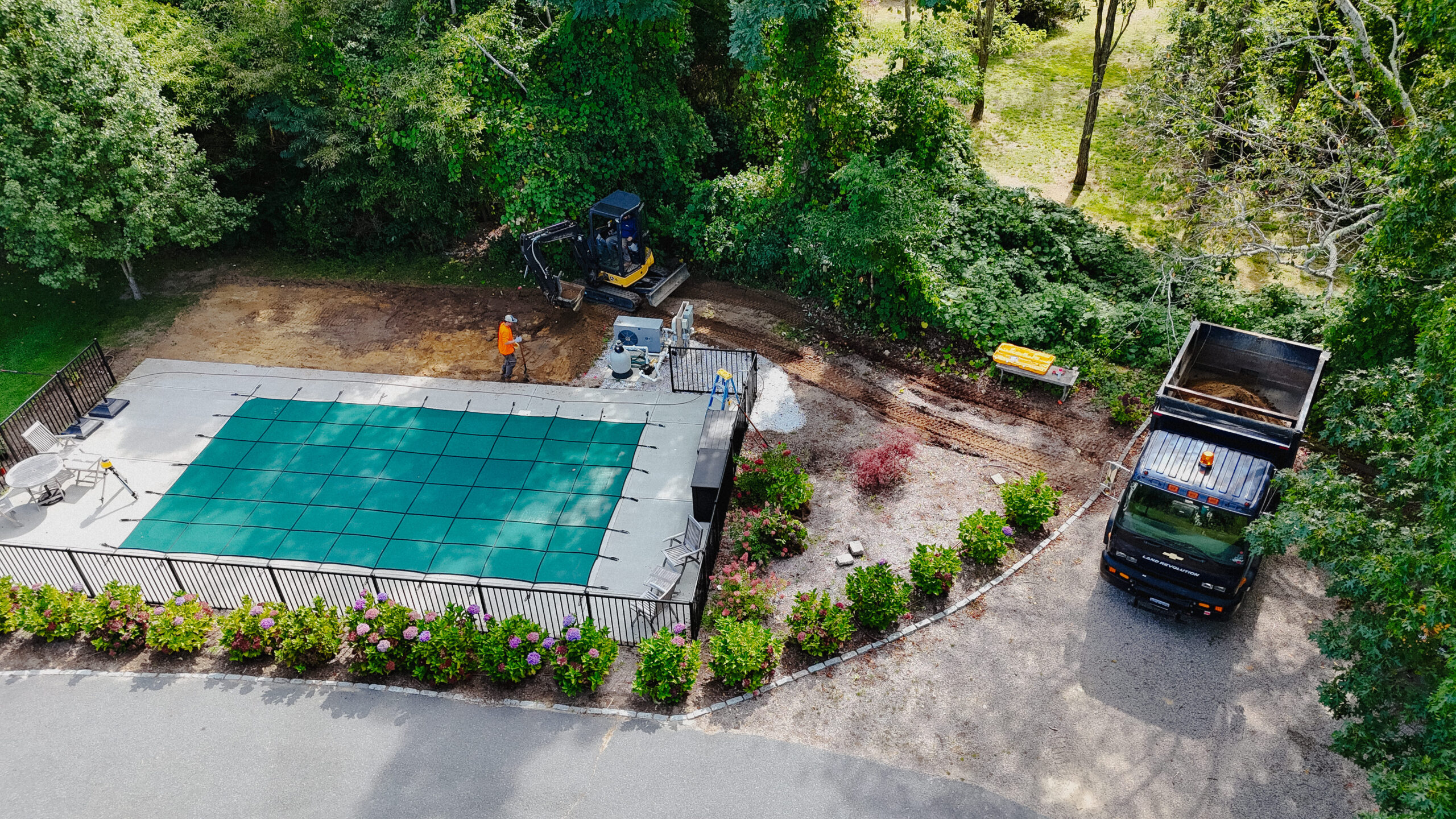 Site work services on Cape Cod by Land Revolution
