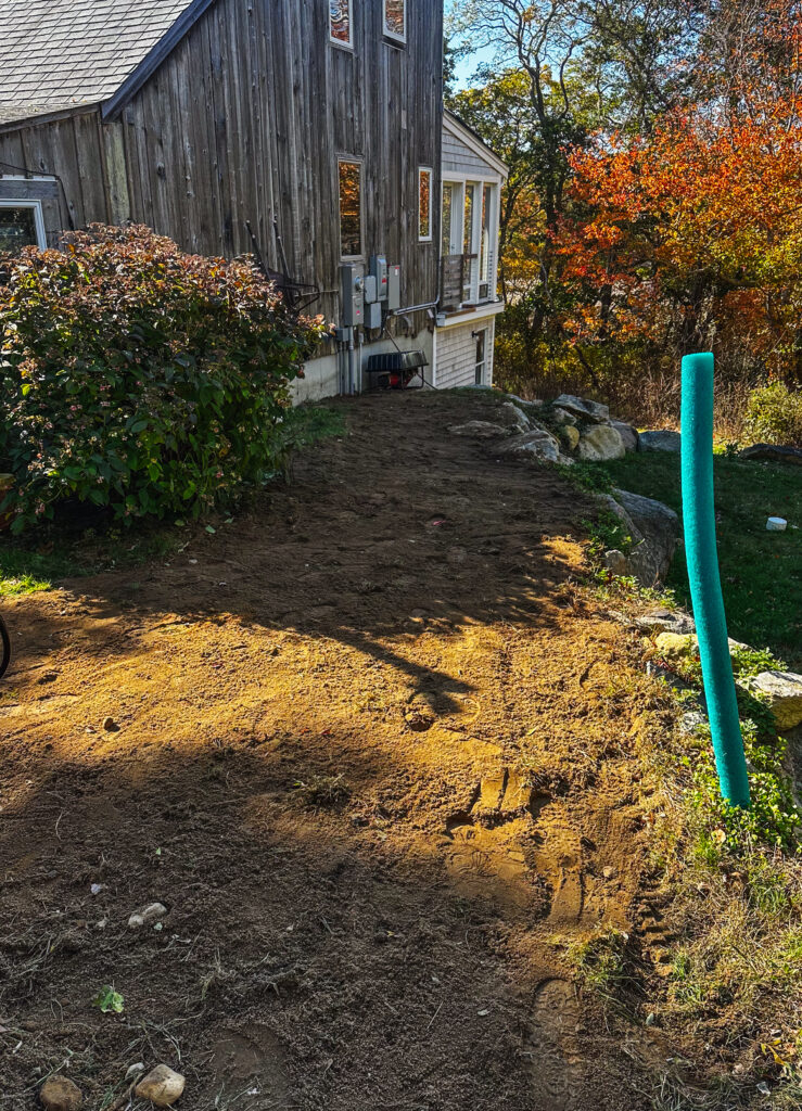 IMG_6924 - Land Revolution Finished product of our trenching services on Cape Cod